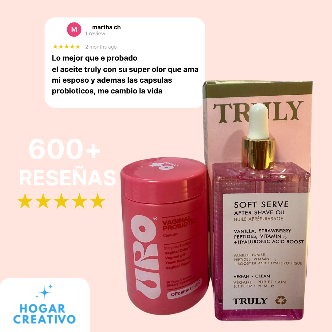 ✨ Aceite After Shave Soft Serve™ 90ML + Regalo Cápsulas Probióticas URO