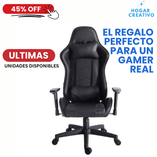 Silla Gamer Ergonómica Premium – Rendimiento y confort en cada partida
