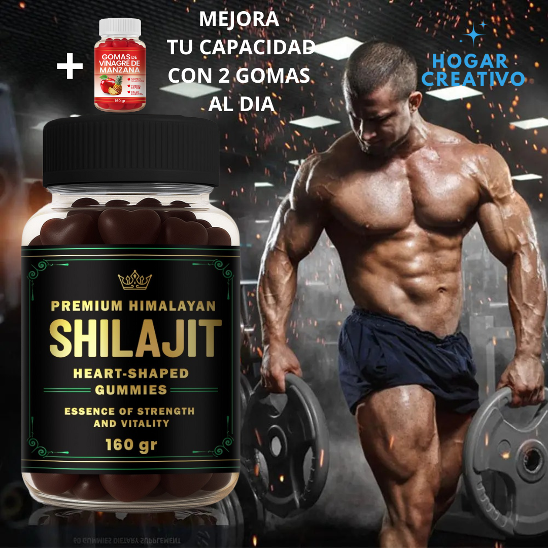 GOMAS SHILAJIT + VINAGRE DE MANZANA