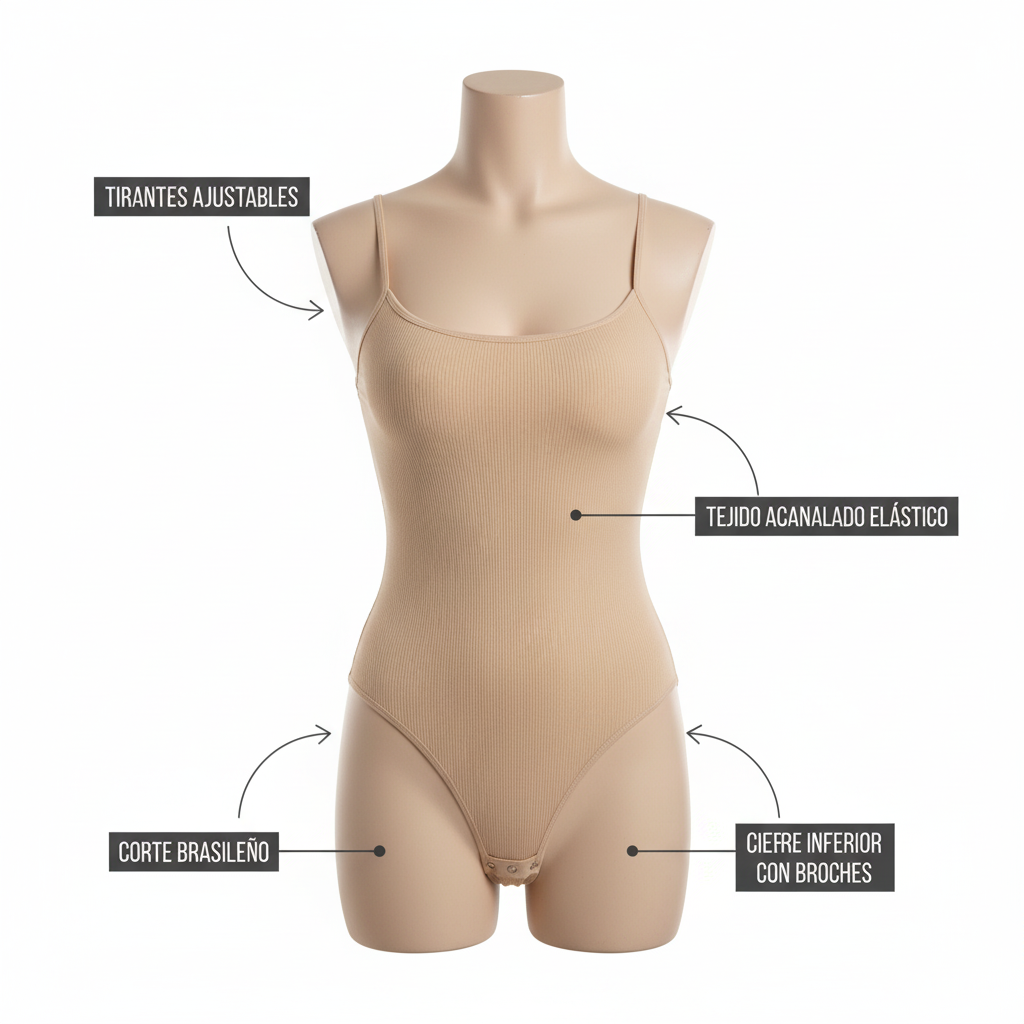 Body Brasilero Moldeador – Realza tu figura con comodidad y estilo